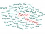 Social Media Marketing Stock Photo