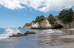 Cathedral Cove Coromandel Peninsula Stock Photo