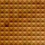 Bronze Brown Abstract Low Polygon Background Stock Photo