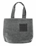 Fabric Bag In Gray Stock Photo