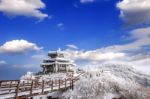 Deogyusan Mountains Is Covered By Snow In Winter,south Korea Stock Photo