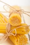 Bunch Of Italian Pasta Type Stock Photo