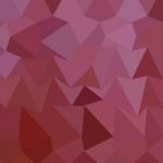 Antique Fuchsia Abstract Low Polygon Background Stock Photo