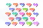 Paper Heart Stock Photo