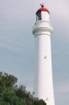 Split Point Lighthouse In Aireys Inlet Stock Photo