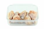 Fresh Raw Chicken Wing In Package Stock Photo