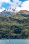 Cuicocha Caldera And Lake In Ecuador South America Stock Photo