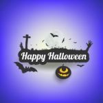 Happy Halloween Message Design Background,card,  Illustrat Stock Photo