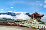 Prayer Flags Stock Photo