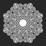 Lace Doily Stock Photo