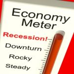 Economy Meter Stock Photo