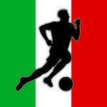 Italy Soccer Means National Flag And Euro Stock Photo