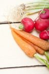 Raw Root Vegetable Stock Photo