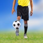 Soccer Player Stock Photo