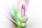 Energy Saving Fluorescent Stock Photo