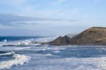 Beautiful Coastline Region Of Sagres, Located In Portugal Stock Photo