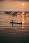 Thailand Fisherman Stock Photo