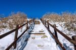 Deogyusan Mountains Is Covered By Snow In Winter,south Korea Stock Photo