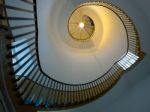 Spiral Staircase In The Lighthouse In Southwold Stock Photo