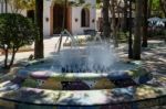 Mijas, Andalucia/spain - July 3 : Fountain In Mijas Andalucia Sp Stock Photo