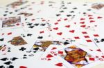 Card Gambling Stock Photo