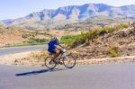 Cycling In Ethiopia Stock Photo