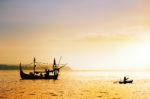 Fishing Boat In Bali Stock Photo