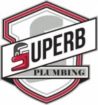 Superb Plumbing Shield Retro Stock Photo