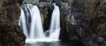 The Gorge Waterfall And Creek Stock Photo