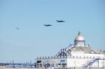 Airbourne Airshow At Eastbourne 2014 Stock Photo