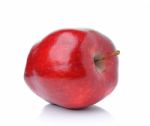 Red Ripe Apple Stock Photo