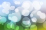 Colorful Bokeh Background (colorful Blurred Wallpaper) Stock Photo