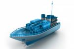 Container Ship Stock Photo