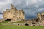 Warkworth Castle Stock Photo