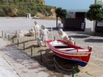 Albufeira, Southern Algarve/portugal - March 10 : View Of A Fish Stock Photo