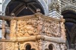 Interior View Of  Sienna Cathedral Stock Photo