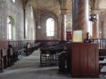 Synagogue, Interior And Religious Objects   Stock Photo