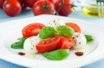 Caprese Salad Stock Photo