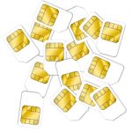 Sim Card Stock Photo