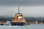 Lifeboat Off Appledore Stock Photo