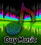 Buy Music Indicates Sound Tracks And Audio Stock Photo