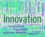 Innovation Word Represents Innovating Text And Modernization Stock Photo