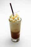 Ice Frappe Cappuccino Stock Photo