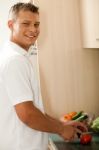 Preparing For Dinner Stock Photo