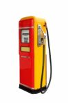 Gasoline Fuel Pump Stock Photo