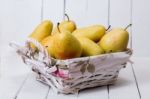 Tasty Portuguese Pears Stock Photo