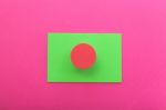 Material Design Colorful Background Stock Photo