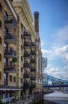 Renovated Butlers Wharf Building In London Stock Photo