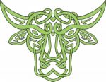 Taurus Bull Celtic Knot Stock Photo