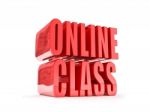 Online Education Concept Stock Photo